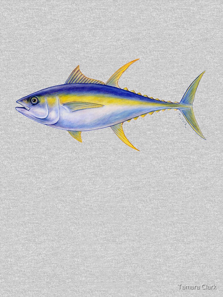 Yellowfin Tuna (Thunnus albacares) Baby One-Piece for Sale by Tamara  Clark