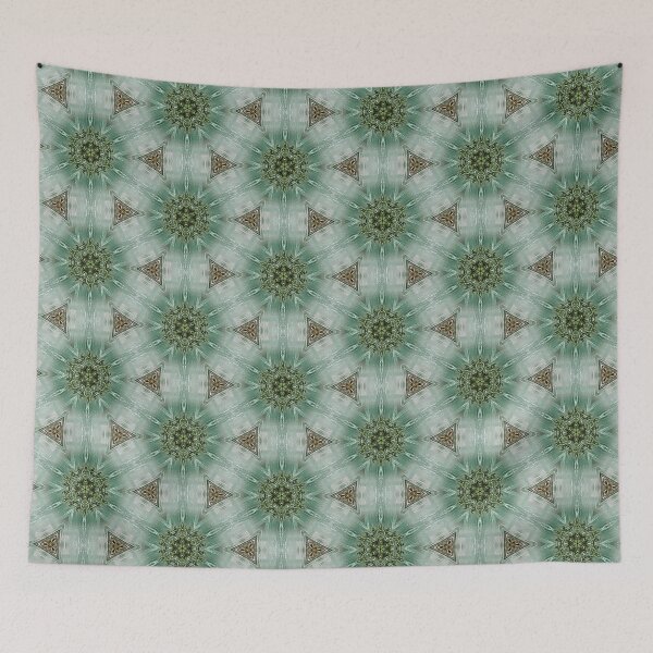 Item preview, Mint, green and brown abstract  designed and sold by Code03.