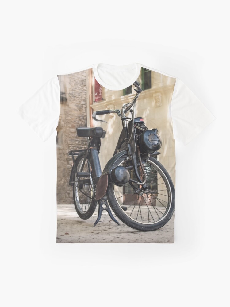 Bicycle with Solex auxiliary motor Graphic T Shirt