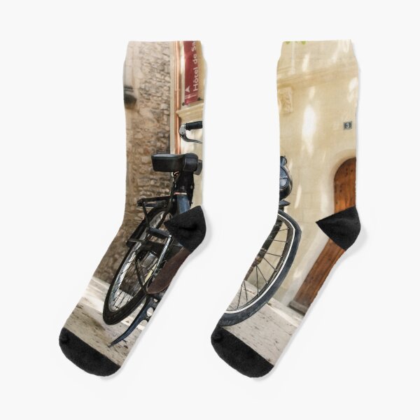 Fahrrad mit Hilfsmotor Solex Socken