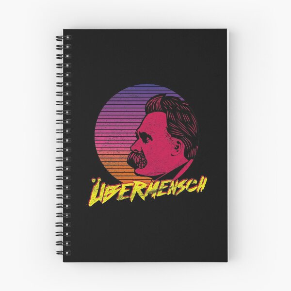 Item preview, Vintage Übermensch Nietzsche German Philosophy Nihilism Design Retro designed and sold by A-Fashion.