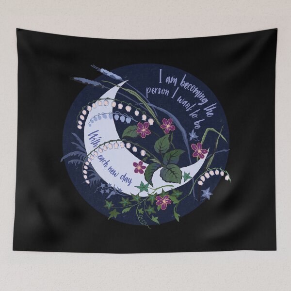 Item preview, I Am Becoming The Person I Want To Be designed and sold by fabfeminist.