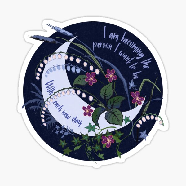 Item preview, I Am Becoming The Person I Want To Be designed and sold by fabfeminist.