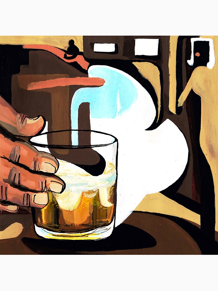 Beer glass illustration by CatarinaGarcia