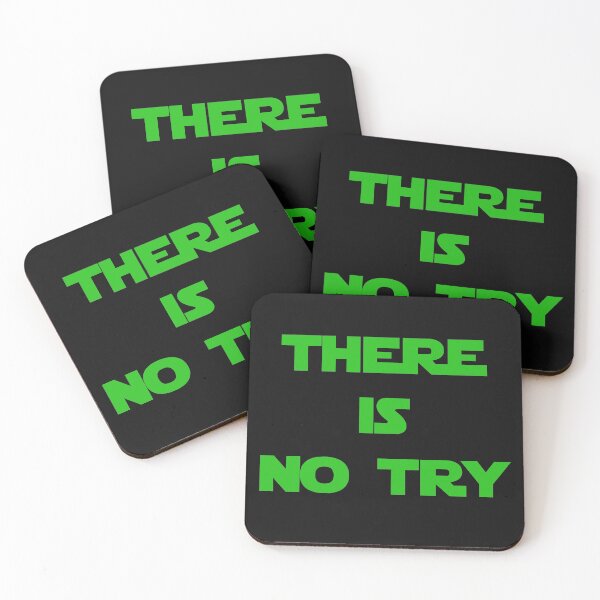 Item preview, There is no try... (Green version) designed and sold by DafyddEm.