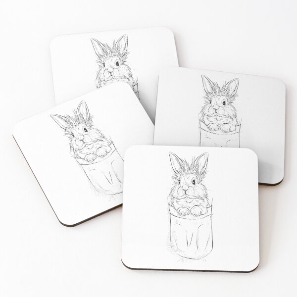 Item preview, Lion head rabbit in a pouch designed and sold by Firlefanzzz.