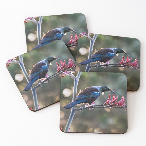 Item preview, Tui Having Flax Nectar Desert designed and sold by DVart-nz.