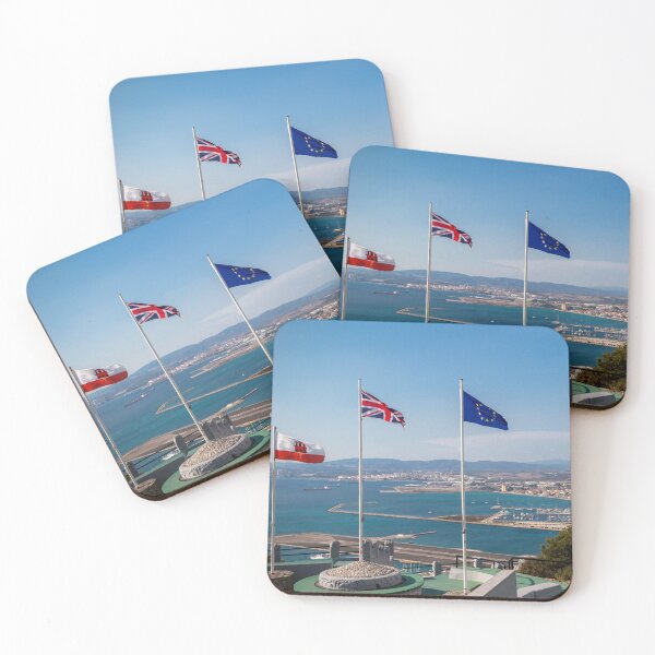 Item preview, Flags on the Rock of Gibraltar designed and sold by Ben Gingell.