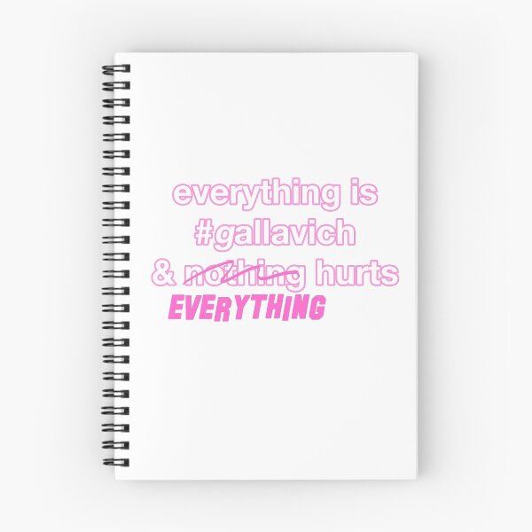 Item preview, Everything's #gallavich and nothing hurts designed and sold by frnknsteinn.