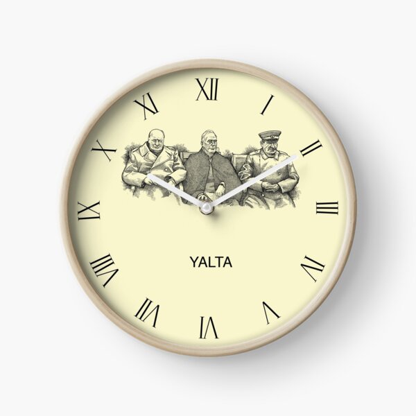 Yalta Conference 1945 Clock