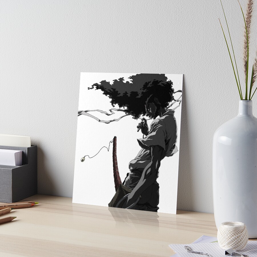 RESURRECTION AFRO SAMURAI Art Board Print for Sale by gadgetworld