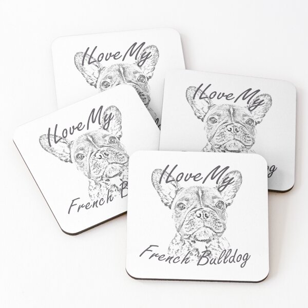 Item preview, I Love My French Bulldog designed and sold by SadSacDesigns.