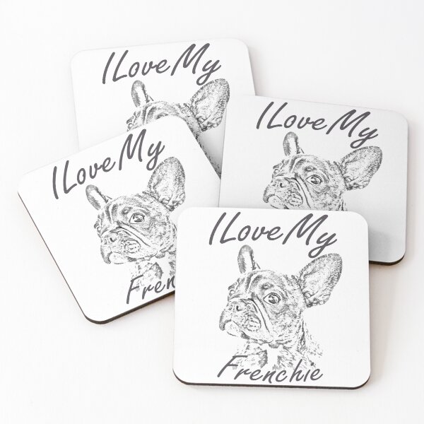 Item preview, I Love My Frenchie designed and sold by SadSacDesigns.