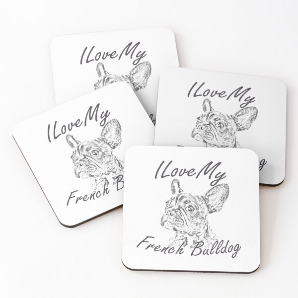 Item preview, I Love My French Bulldog designed and sold by SadSacDesigns.