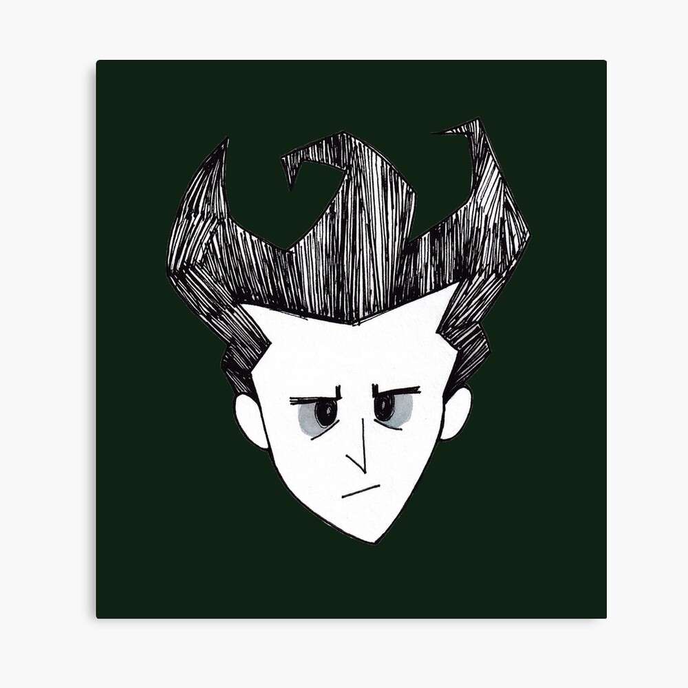 Wilson Don T Starve Fanart Photographic Print By Myrtille Chan Redbubble