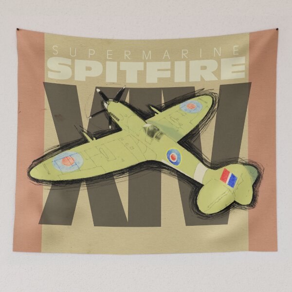 Item preview, Spitfire Poster by Dennis Weber of ShreddyStudio designed and sold by Dennis Weber.