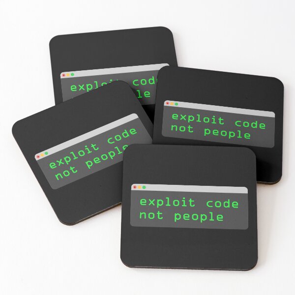 Item preview, Exploit Code, Not People designed and sold by adidabu.