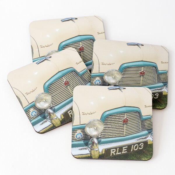 Item preview, An image of the front of a 1950's Ford Zephyr Zodiac on display at a car show designed and sold by Graham Cornall.