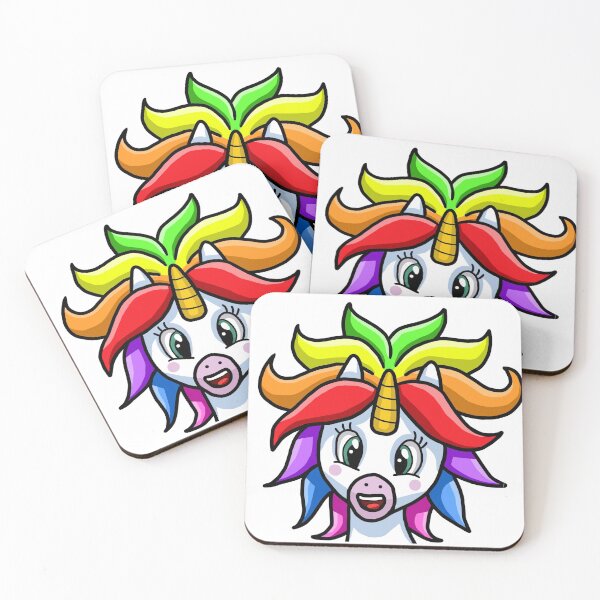 Item preview, Bad Hair Unicorn designed and sold by kevinmtshakaza.