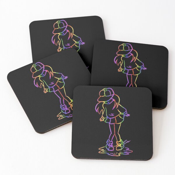 Item preview, Rainbow Puddle Girl designed and sold by ShastinaRAS.