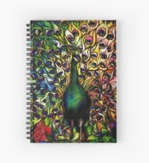 Cuaderno de espiral Peacock Majesty