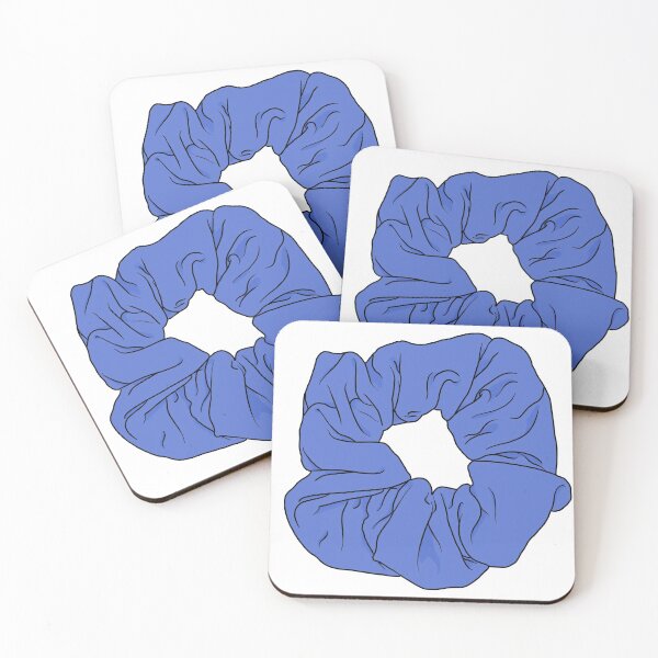 Item preview, Blue Scrunchie designed and sold by Moxie Graphics.