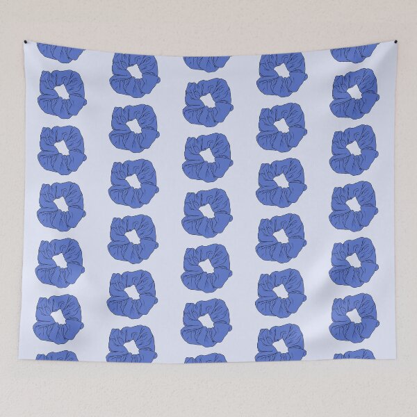 Item preview, Blue Scrunchie designed and sold by Moxie Graphics.