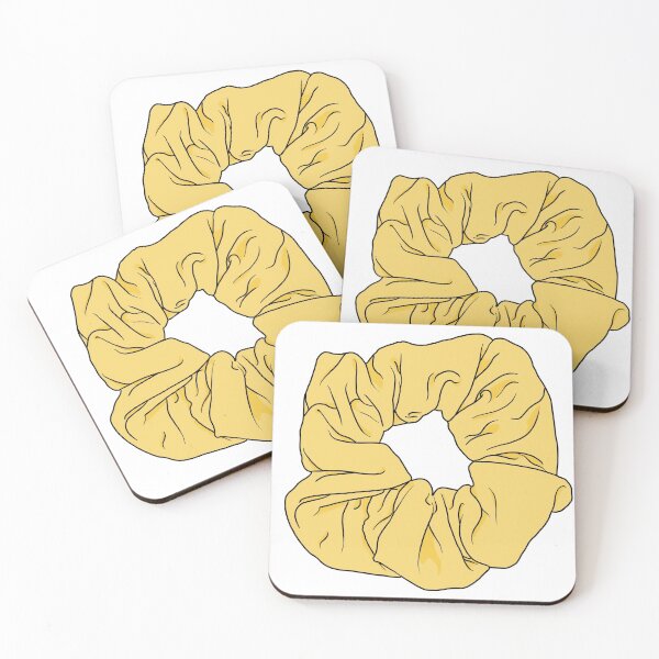 Item preview, Yellow Scrunchie designed and sold by Moxie Graphics.