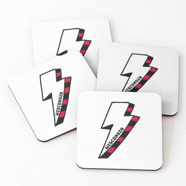 Item preview, University of Wisconsin Madison Lightning Bolt designed and sold by kkosmicki.
