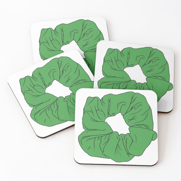 Item preview, Green Scrunchie designed and sold by Moxie Graphics.