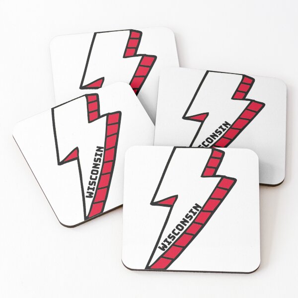Item preview, University of Wisconsin Madison Lightning Bolt designed and sold by kkosmicki.