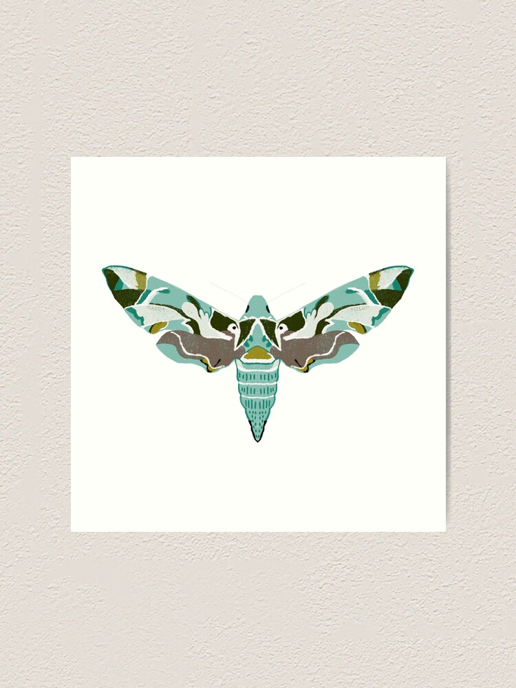 Small Moth Stickers