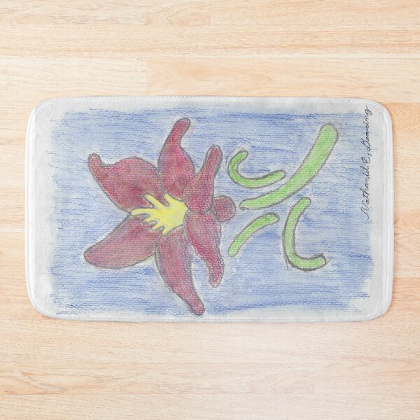 Item preview, Wood Pattern Flower [Watercolor Pencil] designed and sold by Nathaniel E. Dearing.