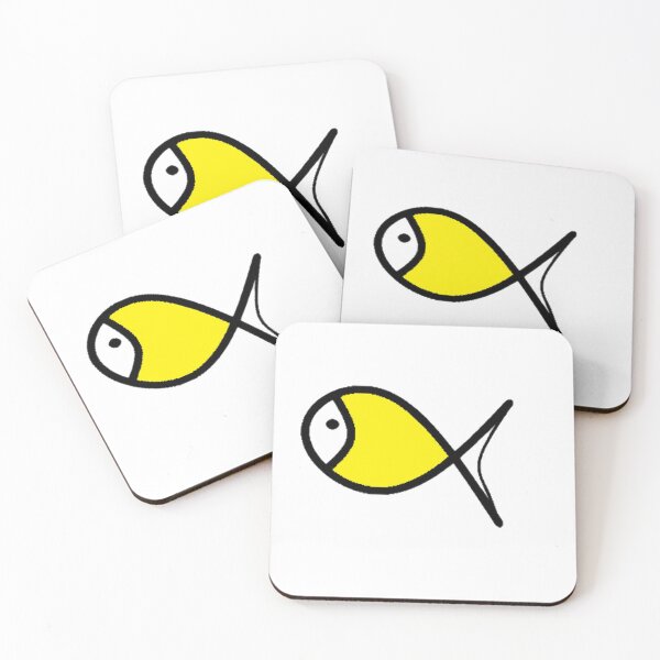 Item preview, yellow fish designed and sold by AtelierAdriana.