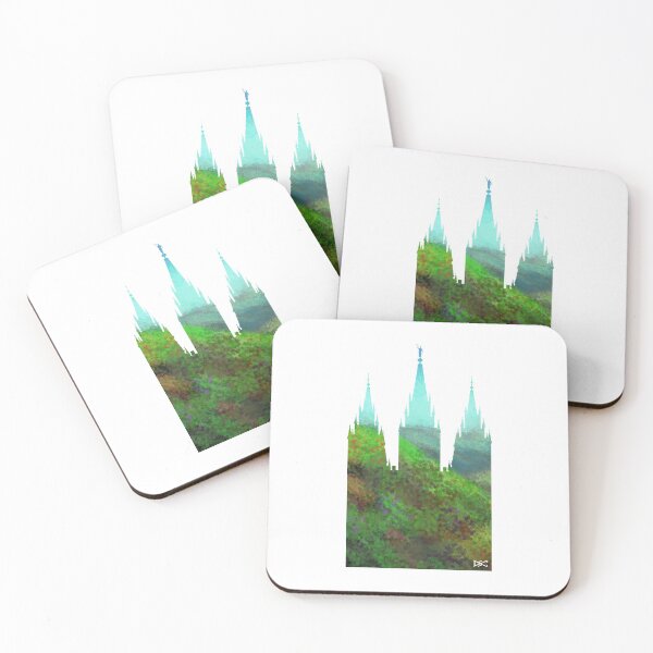 Item preview, Salt Lake LDS Temple Summer Hills Silhouette designed and sold by DSC Arts.