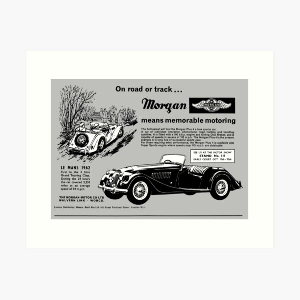 MORGAN Art Print