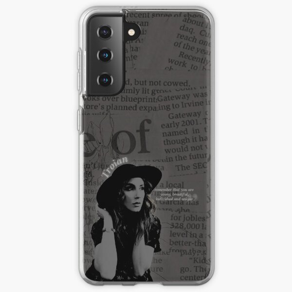 Troian Bellisario B&W Samsung Galaxy Soft Case