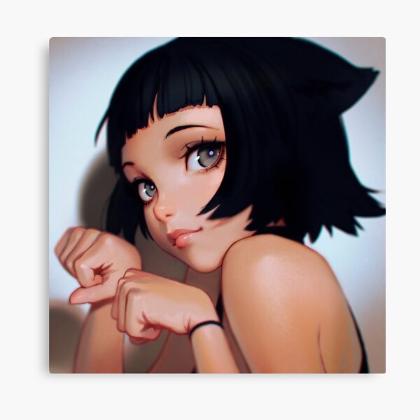 Meow Canvas Print