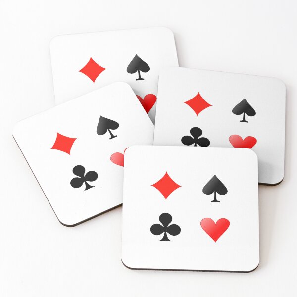 Item preview, Suits of Playing Cards - Square Design designed and sold by Thingy72.