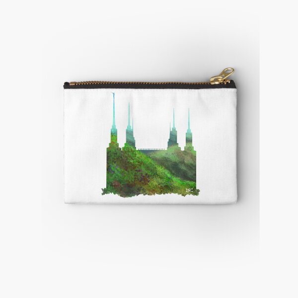Artikelvorschau, Tempel-Sommer-Hügel-Schattenbild des Washington DC-LDS entworfen und verkauft von DSC Arts.