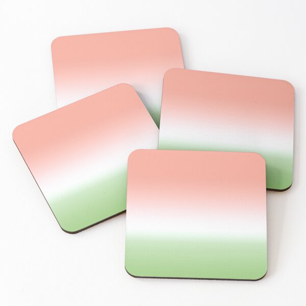 Item preview, Pistachio, White and Peach Pink Ombre designed and sold by Greenbaby.
