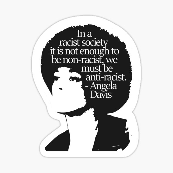 Angela Davis Sticker