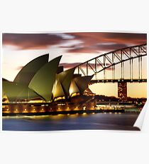 Sydney Icons Closeup Poster