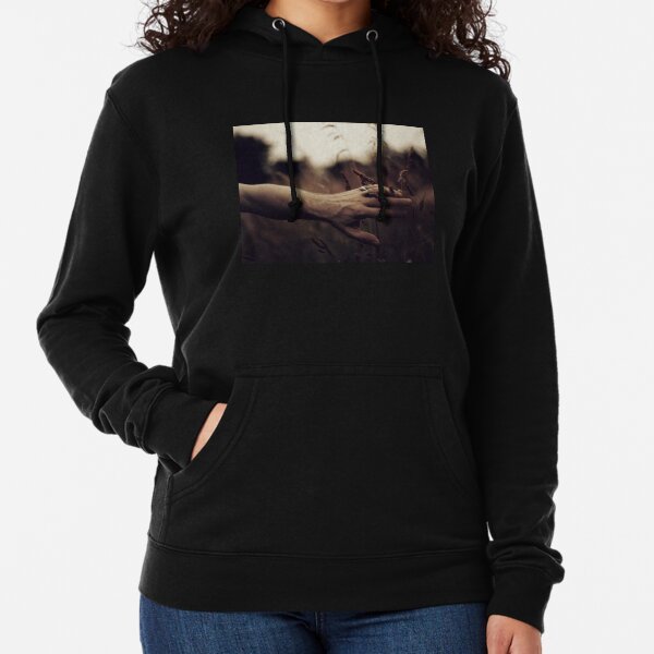 I can touch the summer, I can touch the dusk, But I can’t touch you Lightweight Hoodie