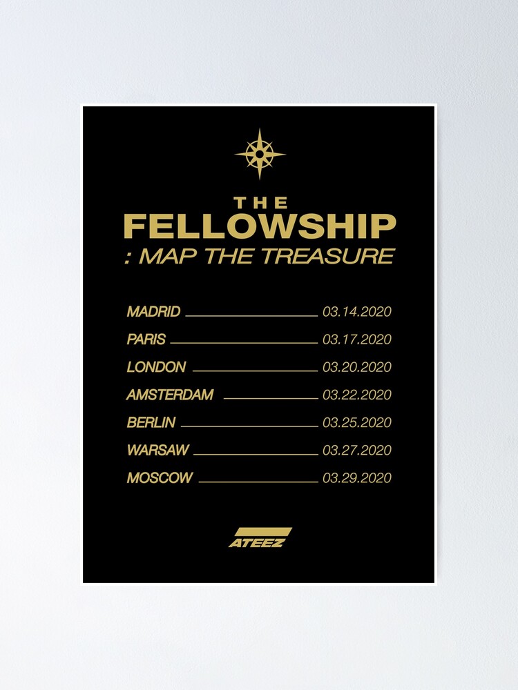 The fellowship: Map the treasure - ATEEZ.