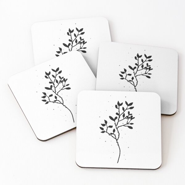 Foliage Coasters (Set of 4)