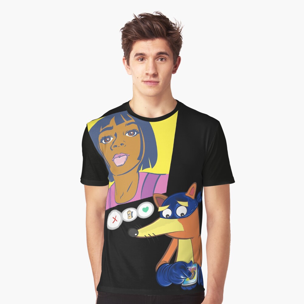 No Swiping Graphic T-Shirt