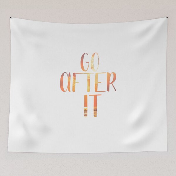 Item preview, Go After It designed and sold by TheWriteShoppe.