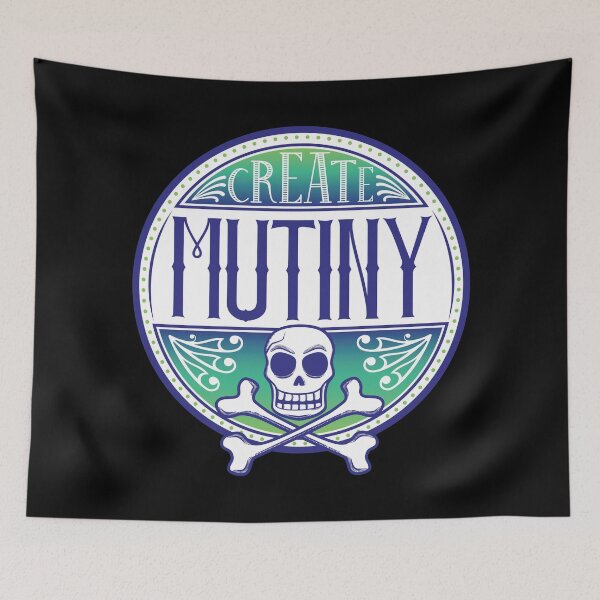 Item preview, Create Mutiny - Blue and Green designed and sold by TheGeometricFox.