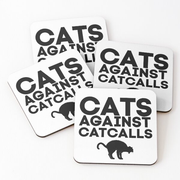 Item preview, Cats Against Catcalls designed and sold by MinervaTarot.
